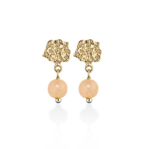 I AM GOLD Mini Nude Earring