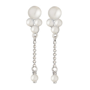 Cordelia Pearl Cluster Earrings