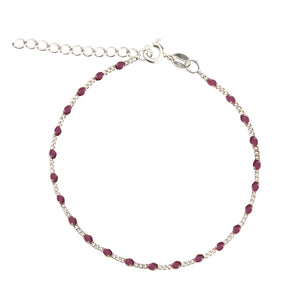 Wild Rose Beaded Bracelet