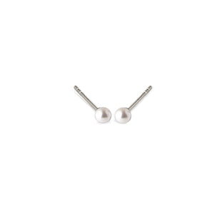 Soul of Nature - Medium Pearl Stud Earrings