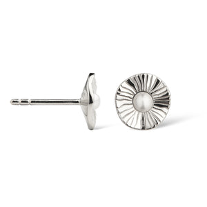 Sand Dune Pearl Stud Earrings